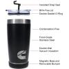 image:imageCummins 20oz Tumbler Stainless Steel Reusable Travel Coffee Mug Double Wall Insulated Thermal Coffee Mug with Snap Seal Red MatteMatte Black