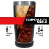 image:imageCummins 20oz Tumbler Stainless Steel Reusable Travel Coffee Mug Double Wall Insulated Thermal Coffee Mug with Snap Seal Red MatteRed Matte