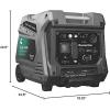 image:imageCummins Onan P4500I Portable Inverter Generator Power Inverter Dual 5V USB Ports for Mobile Charging Gas Powered for Backup Home Use RV amp Camping  73 HP 224cc OHV 4Stroke Engine WRemote Start