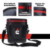 image:imageCummins Portable Soft Cooler Bag CMN34718 12Can DoubleLaminated Insulated Cooler with Strap 48Hour Ice Retention Adult Insulated Thermal Bag for Work Camp Beach  Black