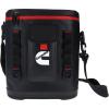 image:imageCummins Portable Soft Cooler Bag CMN34718 12Can DoubleLaminated Insulated Cooler with Strap 48Hour Ice Retention Adult Insulated Thermal Bag for Work Camp Beach  Black