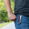 image:imageCummins Cleaver Pocket Knife Folding 35Inch Blade CMN4723  Folding Knife with Frictionless BallBearing Pivot for Easy Open Close  Black