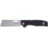 image:imageCummins Cleaver Pocket Knife Folding 35Inch Blade CMN4723  Folding Knife with Frictionless BallBearing Pivot for Easy Open Close  Black