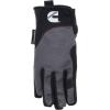 image:imageCummins Mechanic Glove  Gray and Black Synthetic Leather AntiVibration AntiAbrasion Work Gloves for Men All Season LargeLarge
