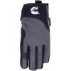 image:imageCummins Mechanic Glove  Gray and Black Synthetic Leather AntiVibration AntiAbrasion Work Gloves for Men All Season LargeXLarge