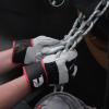 image:imageCummins Split Leather Palm Gloves CMN35150  Mens Leather Work Gloves Heavy Duty Warehouse Gloves for Men with Safety Cuff and Leather Palm  Large White and BlackXLarge