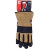 image:imageCummins Winter Leather Gloves Work Goatskin Leather Fleece Lined with Thinsulate Winter Men Women Driving Utility LargeLarge
