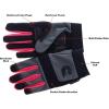 image:imageCummins Womens Mechanic Gloves  Pink and Gray Women Utility Gloves Gardening Construction Safety Work Glove with Touchscreen LargeLarge