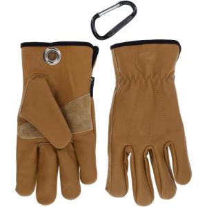 image:imageCummins Full Leather Gloves for Men Fencer Work Leather Palm Gloves for Truck Driving Gardening Outdoor Work XLXLarge