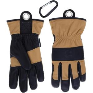 image:imageCummins Winter Leather Gloves Work Goatskin Leather Fleece Lined with Thinsulate Winter Men Women Driving Utility LargeLarge
