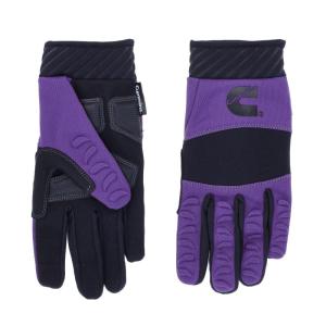 image:imageCummins Womens Mechanic Glove  AntiVibration AntiAbrasion Work Gloves All Season AllPurpose Purple LargeLarge
