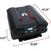 image:imageCummins 3000 Watts Inverter Modified Sine Wave Truck Inverter 12 Volts to 110 Volts Four AC Outlets Two USB Ports Plus Cable Kit CMN3000W  Inverters for Vehicles Van Life Camping3000 Watts