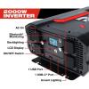 image:imageCummins 3000 Watts Inverter Modified Sine Wave Truck Inverter 12 Volts to 110 Volts Four AC Outlets Two USB Ports Plus Cable Kit CMN3000W  Inverters for Vehicles Van Life Camping2000 Watts