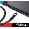 image:imageCummins CMN4703 4 Foot USBC to C Cable for Charging Android Devices Rugged Steel Charging Cord