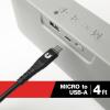 image:imageCummins CMN4714 USB C Certified Micro Flexible Charging Cable Micro to USB C Google Nexus 5X 6P Google Pixel and Others Compatible  4 Foot4 Feet