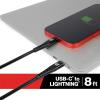 image:imageCummins Lightning to USB C Flex Cable to Power Most AppleR Devices 8ft CMN47098 Feet