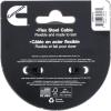 image:imageCummins USBC Audio Aux Adapter in Flexible Steel with Female Connector 5in Type C CMN4713