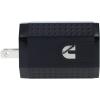 image:imageCummins USBC Fast Charging Wall Charger 32W Dual Port Type C Power CMN5045 Black