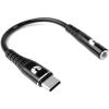 image:imageCummins USBC Audio Aux Adapter in Flexible Steel with Female Connector 5in Type C CMN4713