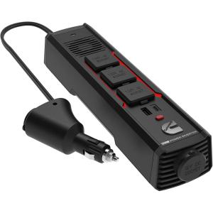 image:imageCummins 120 Watt Cupholder Inverter with Dual AC Outlets DC to AC Car Inverter 12v to 110v CMN120CCMN120S