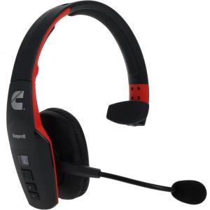 image:imageCummins Edition BlueParrott B450XT Noise Cancelling Bluetooth Headset  Unique Design with Industry Leading Sound amp Improved Comfort Up to 24 Hours of Talk Time IP54Rated Black Red