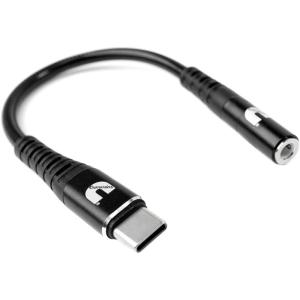 image:imageCummins USBC Audio Aux Adapter in Flexible Steel with Female Connector 5in Type C CMN4713