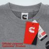 image:imageCummins Fleece Crewneck Sweatshirt Gray S  4XLGray