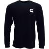 image:imageCummins Long Sleeve Shirt Black S  4XLBlack