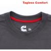 image:imageCummins Turbo Diesel Emblem T Shirts for Men and Women Crew Neck Trucker Apparel Dodge Ram TeeCharcoal