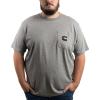 image:imageCummins Mens TShirt Short Sleeve Sport Gray Pocket Tee CMN4754  LargeXLarge