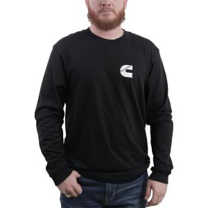 image:imageCummins Long Sleeve Shirt Black S  4XLBlack