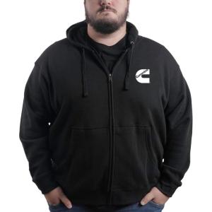 image:imageCummins Mens Sweatshirt Black Zipper Hoodie