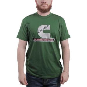 image:imageCummins Turbo Diesel Emblem T Shirts for Men and Women Crew Neck Trucker Apparel Dodge Ram TeeGreen