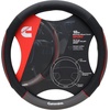 image:imageCummins CMN35390 Sport 18Inch Steering Wheel Cover Leather Semi Truck Interior Accessories for RV and Big RigBlack and Red