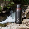 image:imageCummins CMNTHERMOSSS Large 2Liter Stainless Steel Insulated Water Bottle 67Ounce VacuumInsulated ThermalChrome and RedBlack