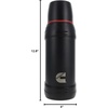 image:imageCummins CMNTHERMOSSS Large 2Liter Stainless Steel Insulated Water Bottle 67Ounce VacuumInsulated ThermalChrome and RedBlack