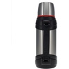 image:imageCummins CMNTHERMOSSS Large 2Liter Stainless Steel Insulated Water Bottle 67Ounce VacuumInsulated ThermalChrome and RedSilver