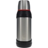 image:imageCummins CMNTHERMOSSS Large 2Liter Stainless Steel Insulated Water Bottle 67Ounce VacuumInsulated ThermalChrome and RedSilver
