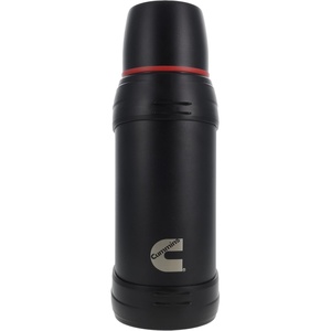 image:imageCummins CMNTHERMOSSS Large 2Liter Stainless Steel Insulated Water Bottle 67Ounce VacuumInsulated ThermalChrome and RedBlack