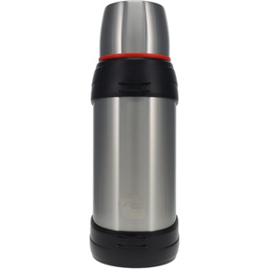 image:imageCummins CMNTHERMOSSS Large 2Liter Stainless Steel Insulated Water Bottle 67Ounce VacuumInsulated ThermalChrome and RedSilver