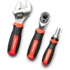 image:imageCummins 53 Piece Stubby Tool Set Hand Tools with Sockets Screwdriver Bits Adjustable Wrench Ratcheting Bit Driver SAE and Metric