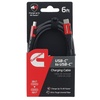 image:imageCummins Braided USBC to USBC Cable 6ft Fast Charging and Sync Compatible with iPhone and Samsung Galaxy