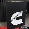 image:imageCummins CMN5086 Rubber Mud Flap 24x30 Inch Semi Truck Splash Guard Diesel Fan Mud Flap for Semi Truck  Black
