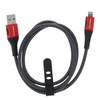 image:imageCummins USBA to Lightning Braided Charging Cable 3 Foot Nylon Braided Aramid Fiber Core TangleFree Compatible with iPhone and iPad