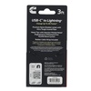 image:imageCummins USBC to Lightning Fast Charging Cable for Apple iPhone and iPad Braided Aramid Fiber 3ft Red and Black