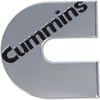 image:imageCummins Logo Magnet 175Inch CMN1151 Cummins Magnetic 3D Badge Indoor UseSilver