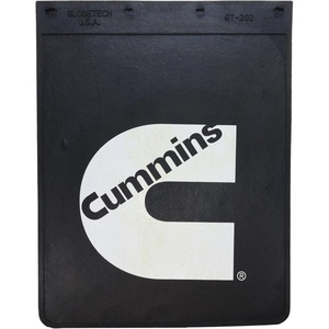 image:imageCummins CMN5086 Rubber Mud Flap 24x30 Inch Semi Truck Splash Guard Diesel Fan Mud Flap for Semi Truck  Black
